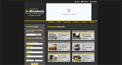 Desktop Screenshot of inmorivadavia.com.ar